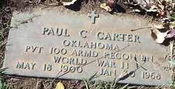 Pvt Paul Caldwell Carter 