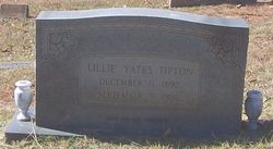 Lillie J. <I>Ridge</I> Yates Tipton 