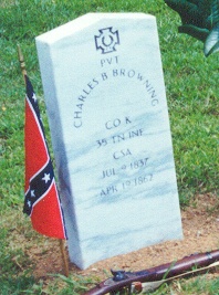 Pvt Charles H. Benton Browning 