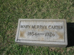 Mary <I>Murphy</I> Carter 