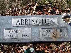 Carrie L. <I>Johnson</I> Abbington 