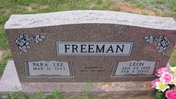 Leon Freeman 