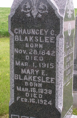 Chauncey Blakeslee 