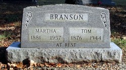 Martha Elizabeth <I>Edwards</I> Branson 