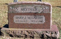Mary J <I>Breedon</I> McCarthy 