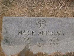 Marie <I>Holder</I> Andrews 