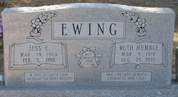 Ruth <I>Humble</I> Ewing 