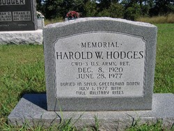 Harold W. Hodges 