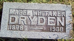 Mabel C. <I>Whitaker</I> Dryden 