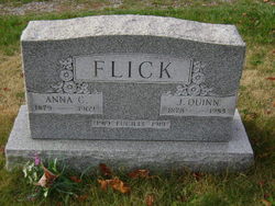 Anna Agnes “Annie” <I>Carney</I> Flick 