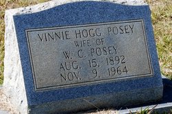 Vinnie Eldora <I>Hogg</I> Posey 