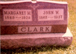 Margaret M <I>Comfort</I> Clark 