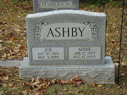 Addie <I>Blevins</I> Ashby 