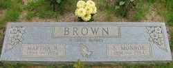 Martha R. <I>Crow</I> Brown 