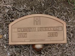 Wadette <I>Buchanan</I> Tavernier 