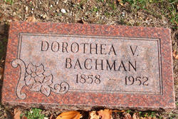 Dorothea Victoria <I>Kelton</I> Bachman 