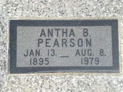 Antha B Pearson 