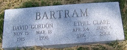 Ethel Marie <I>Clare</I> Bartram 
