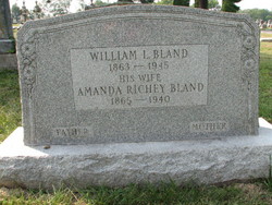 Amanda Beatrice <I>Richey</I> Bland 