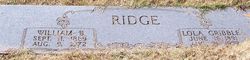William B Ridge 