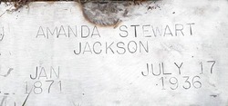 Amanda Catherine “Mandy” <I>McCarty</I> Jackson 