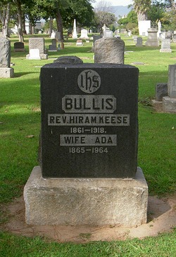 Rev Hiram Keese Bullis 