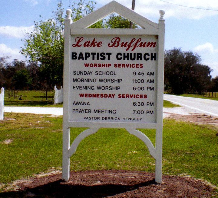 Lake Buffum Baptist Church Cemetery