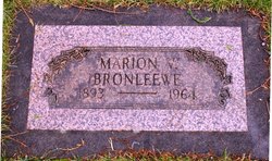 Marion Virginia “Mary” <I>Kalousek</I> Bronleewe 