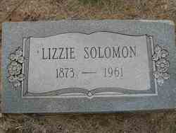 Caroline Lizzie <I>Hunt</I> Solomon 