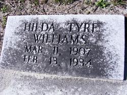 Hilda <I>Tyre</I> Williams 
