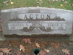 Amanda Ellen “Mandy” <I>Carter</I> Acton 