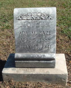 Ada Mae <I>Carter</I> Baze 
