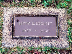 Betty Bernice <I>Audett</I> Lockett 