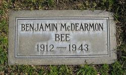 Benjamin McDearmon Bee 
