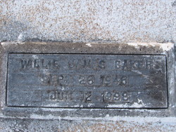 Willie James Baker 