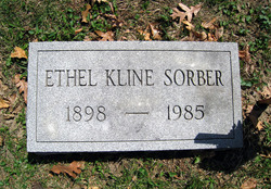 Ethel Madeline <I>Thompson</I> Kline Sorber 