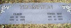 Verda Mae <I>Yancey</I> Thompson 