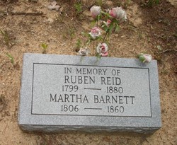 Martha <I>Barnett</I> Reid 