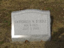 Gwendolyn Gladys <I>Windeler</I> Burdge 