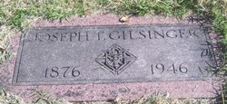 Joseph T Gilsinger 