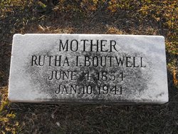 Rutha Isabella <I>Belcher</I> Boutwell 