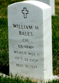 Corp William Henry Bales 