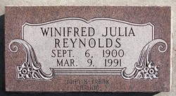 Winifred Julia Reynolds 