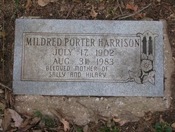 Mildred <I>Porter</I> Harrison 