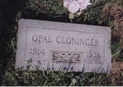 Opal Jane <I>Tune</I> Cloninger 