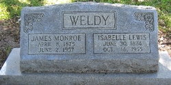 Isabelle Charity <I>Lewis</I> Weldy 