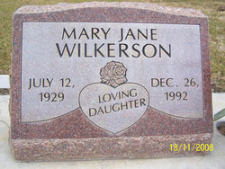 Mary Jane Wilkerson 