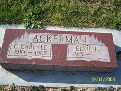 Clarence Carlyle Ackerman 