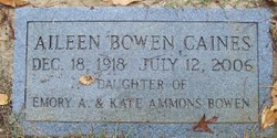 Margaret Aileen <I>Bowen</I> Caines 