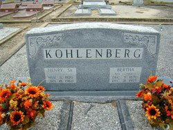 Heinrich “Henry” Kohlenberg Sr.